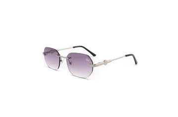 Willow - Purple / Silver Frame
