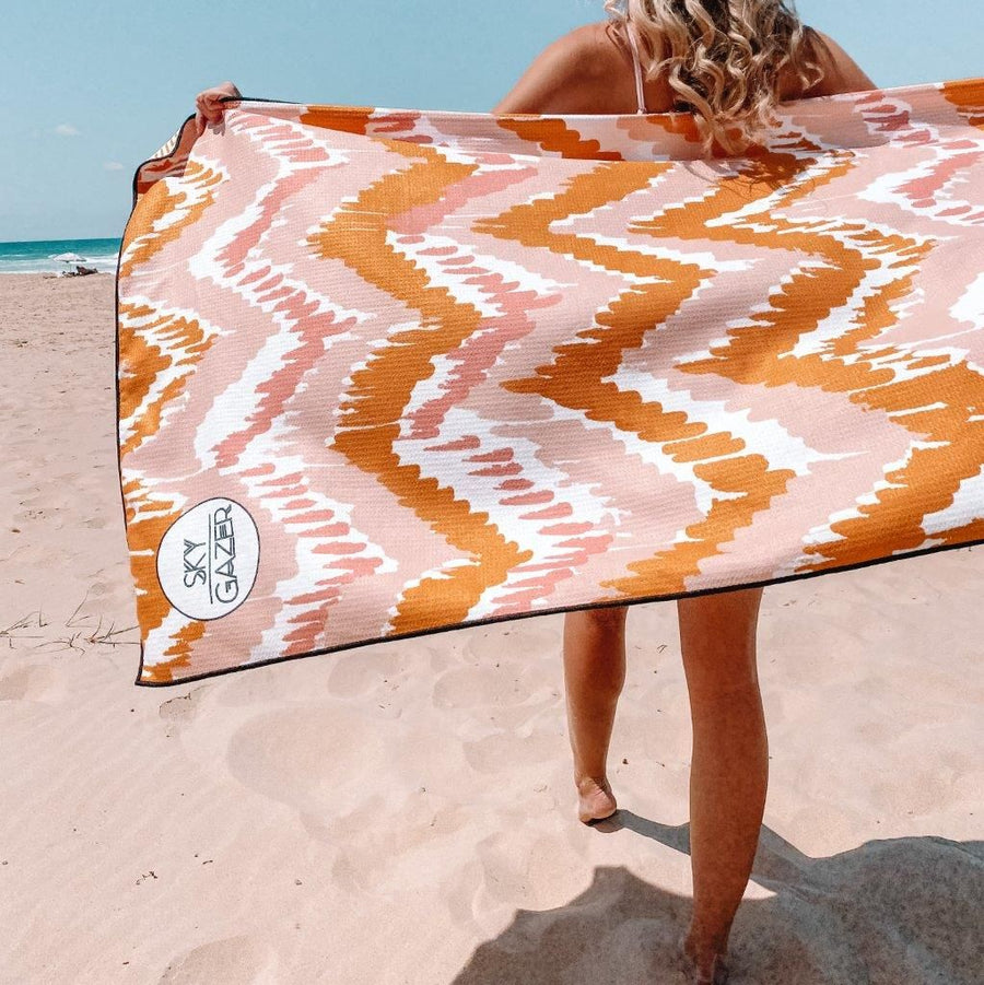 Sky Gazer Beach Towel - The Airlie
