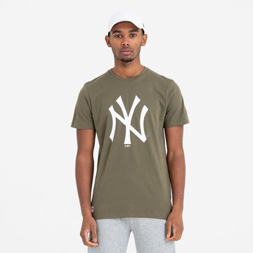 New Era - New York Yankees - Team Logo Tee / Khaki