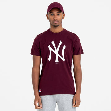 New Era - New York Yankees - Team Logo Tee / Burgundy