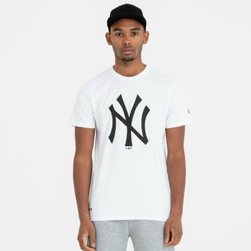 New Era - New York Yankees - Team Logo Tee / White