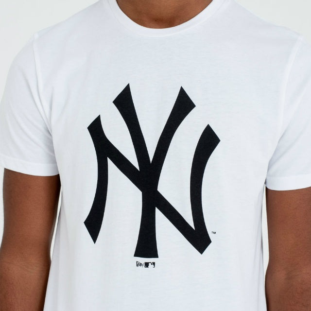 New Era - New York Yankees - Team Logo Tee / White