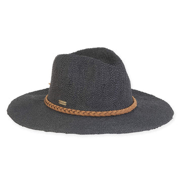 Sun 'n' Sand - Toyo Safari Hat -  Black