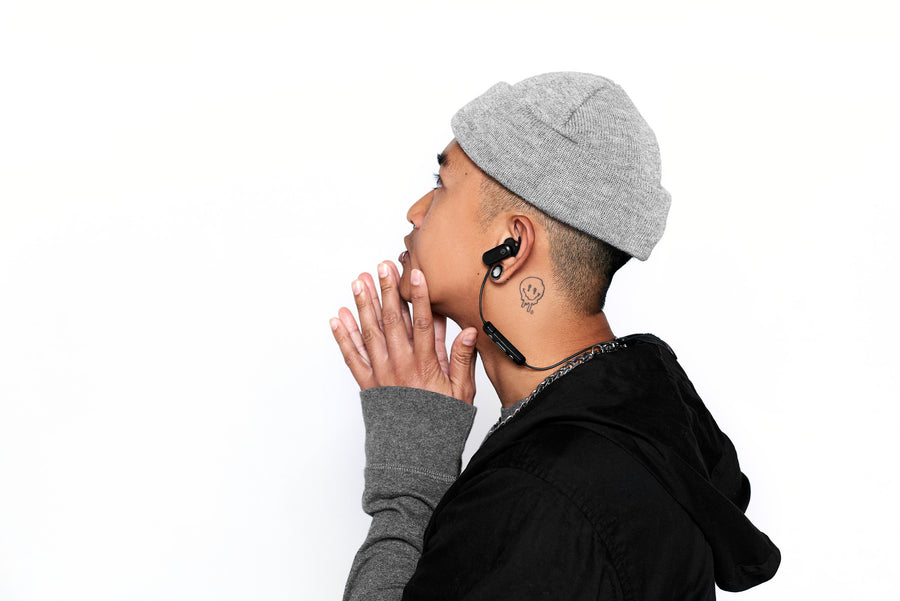 Skullcandy - METHOD® ANC Noise Canceling Wireless Earbuds - Black/Grey