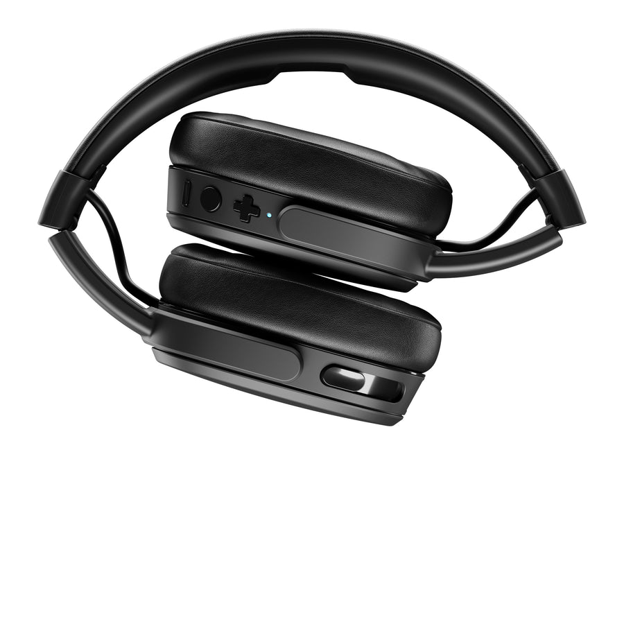  Skullcandy Crusher Bluetooth Wireless Over-Ear Headphones with  Microphone - Black - (Renewed) : Electronics
