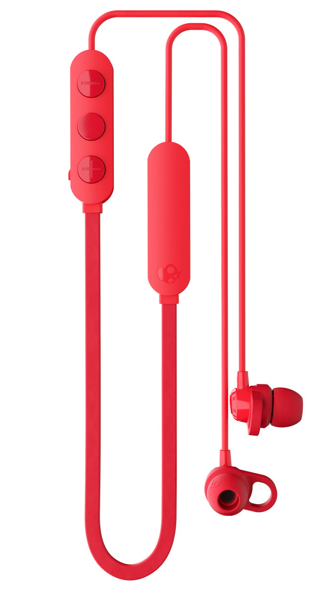 Skullcandy - JIB+ Wireless Earbuds - Red