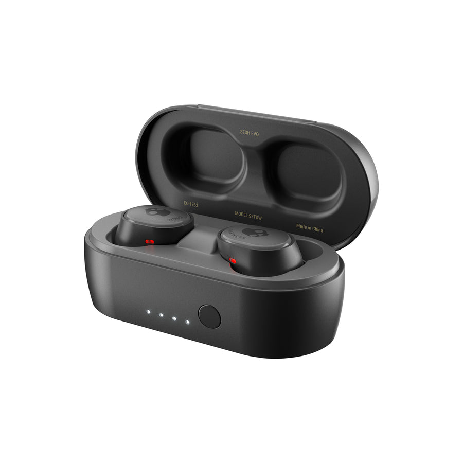 Skullcandy SESH Evo True Wireless Earbuds True Black Skulls