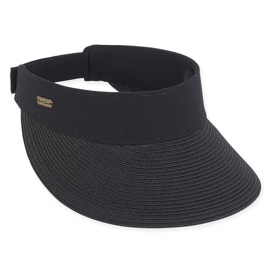 Sun 'n' Sand -Visor - Paper Braid & Cotton