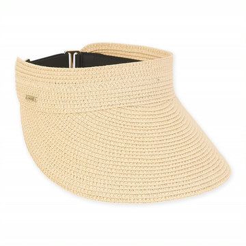 Adina Ribbon Sun Visor - Sun 'N' Sand Hat — SetarTrading Hats