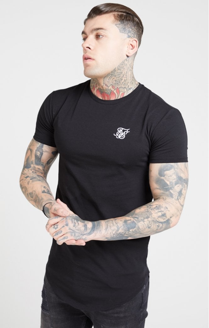 SikSilk Short Sleeve Core Tee - Black